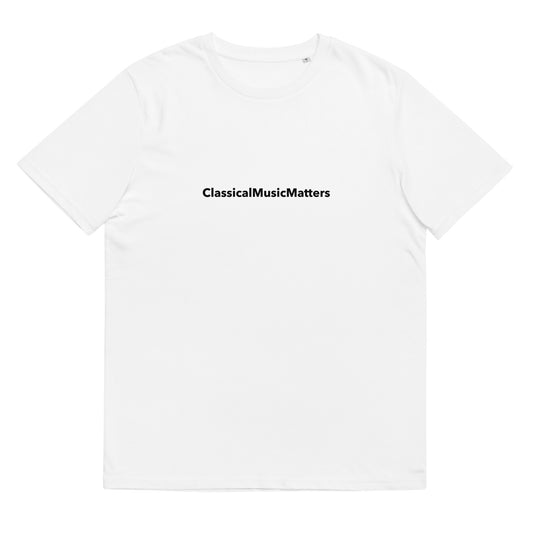 NEW CMM Logo Unisex t-shirt | Classical Music Matters