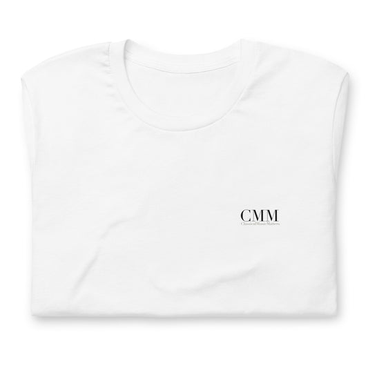 CMM Logo Unisex t-shirt | Classical Music Matters