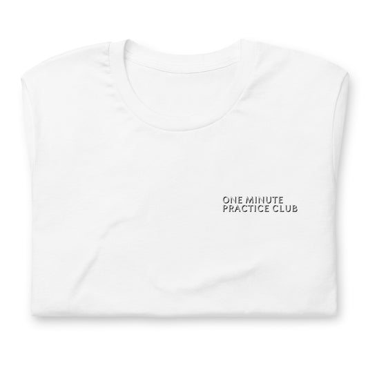 One Minute Practice Club Unisex T-Shirt | Classical Music T-Shirt | CMM